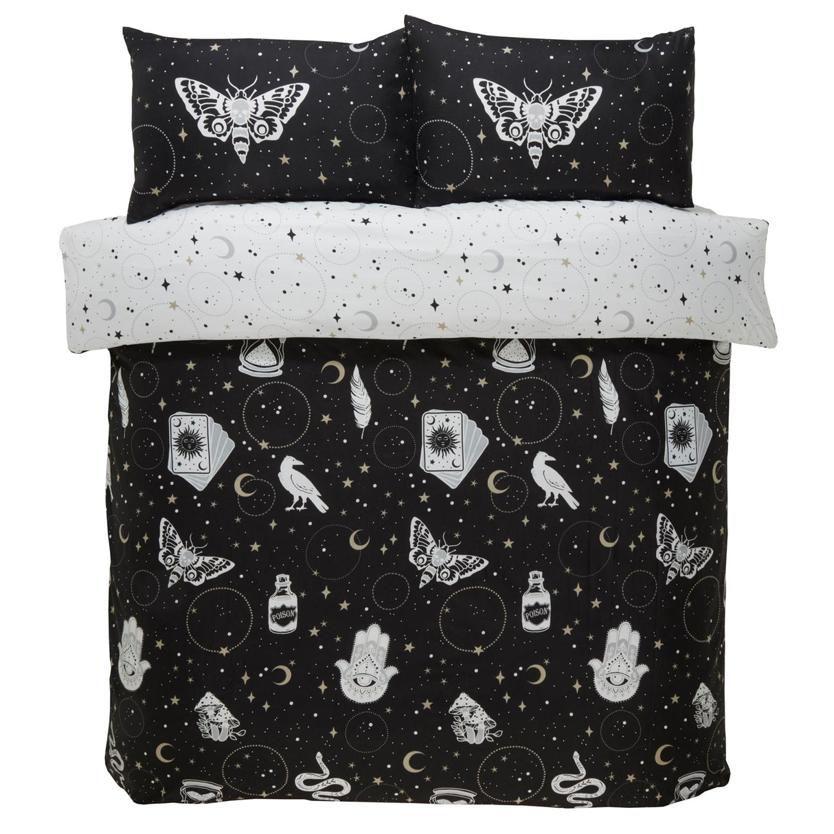 So Soft Gothic Magick Duvet Cover Set by Rapport Home