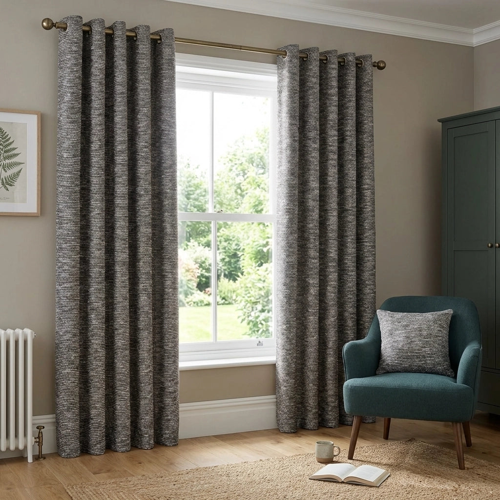 Talon Eyelet Curtains Ready Made 1