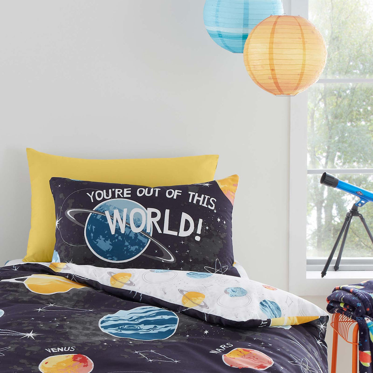 Outer Space Duvet Cover Set by Bedlam