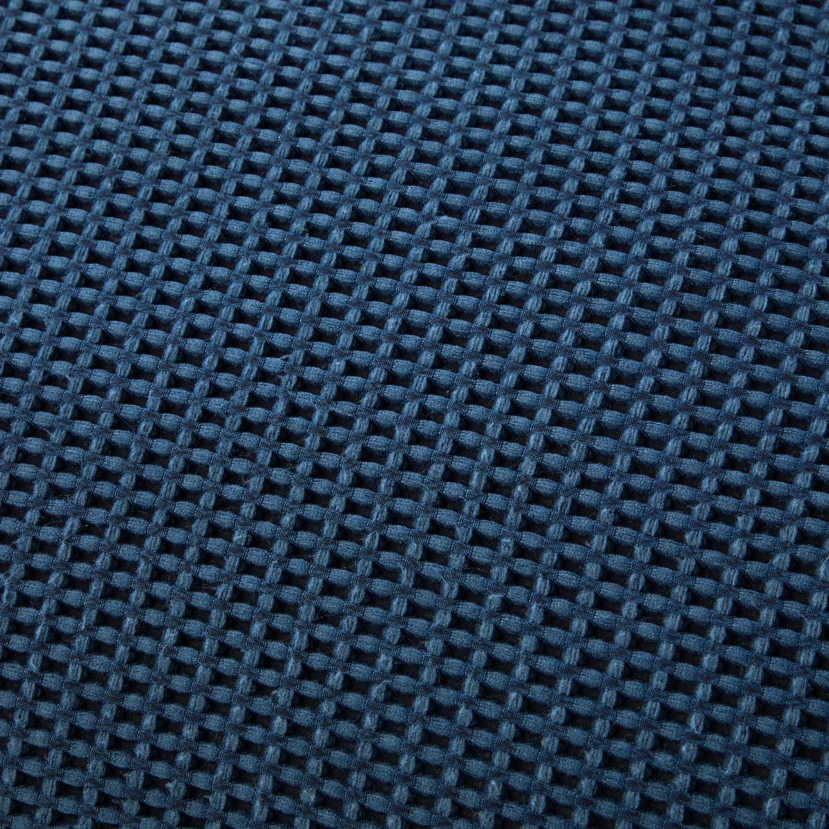 Lindly Waffle Duvet Cover Set Navy