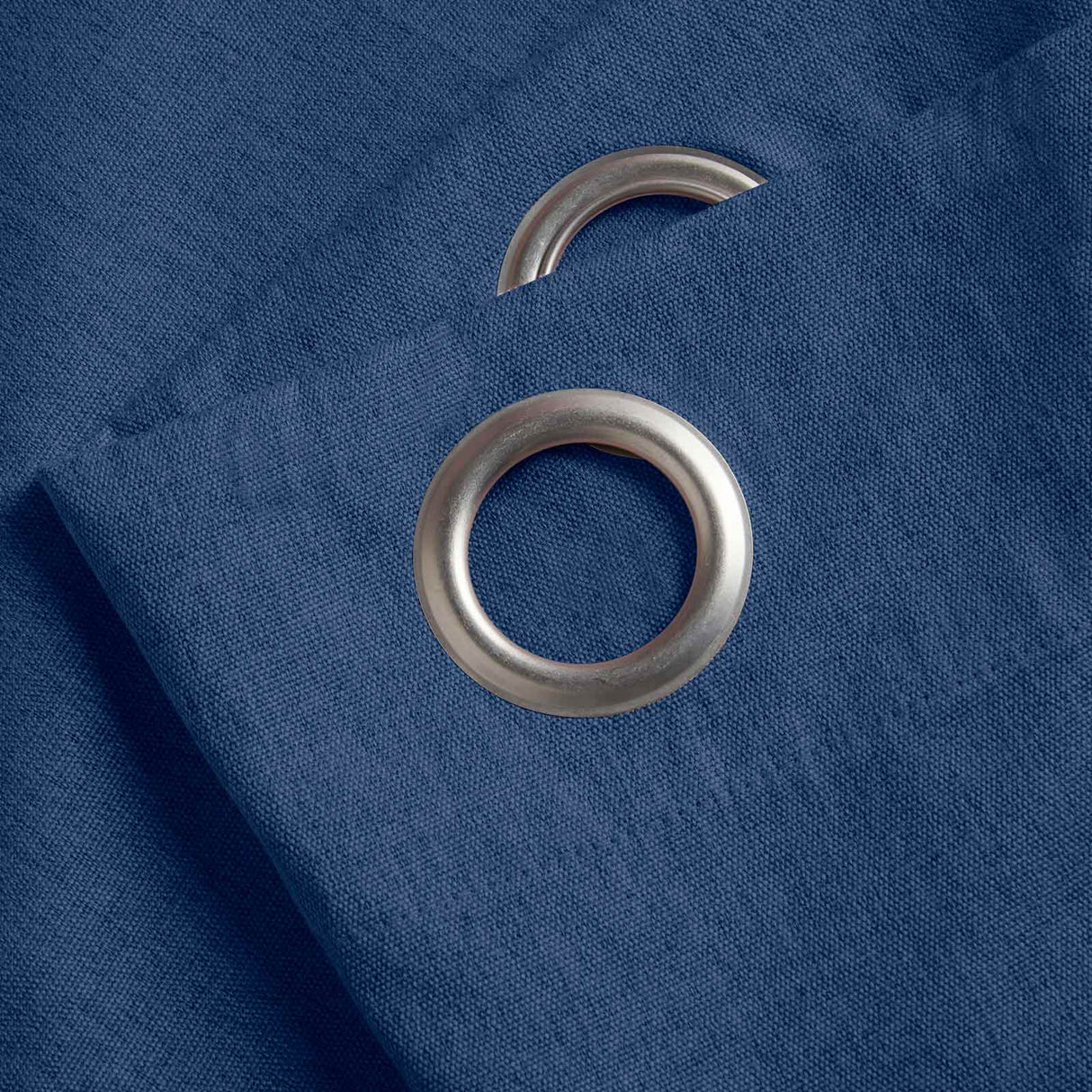 Blackout Linen Look Eyelet Curtains by Alan Symonds