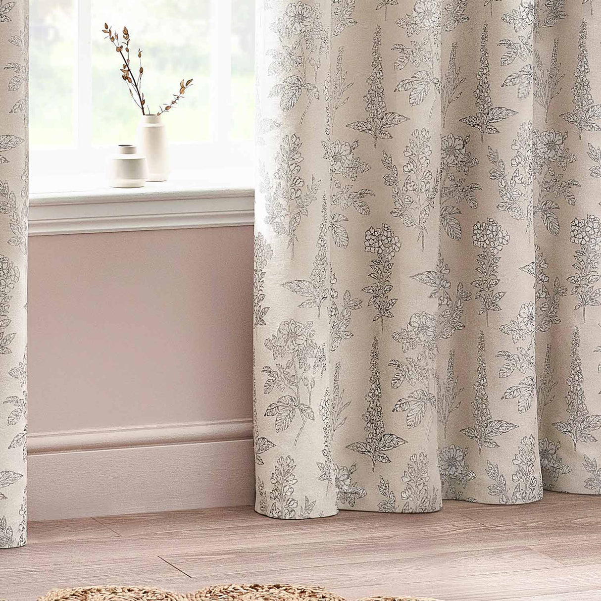 Sophia Room Darkening Eyelet Curtains by Wylder Nature
