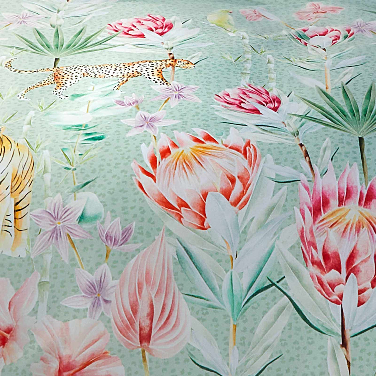 Tropical Leopard 500 Thread Count Duvet Cover Set