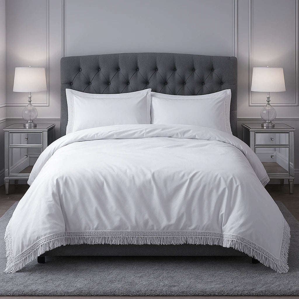 Tia Trellis Duvet Cover Set by Rapport Home