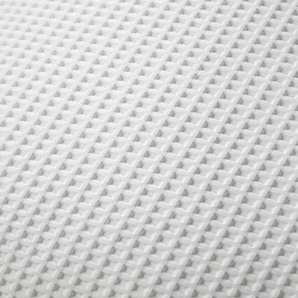 Lindly Waffle Duvet Cover Set White