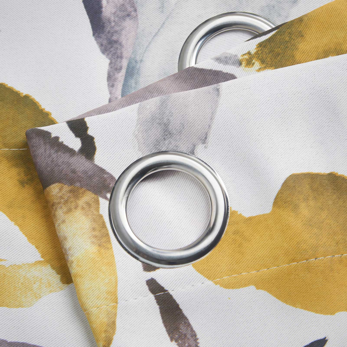 Giverny Blockout Eyelet Curtains Ochre Eyelet Curtains Alan Symonds