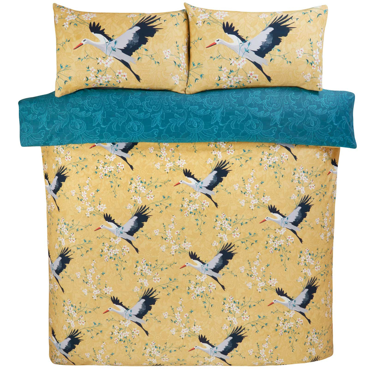 So Soft Cranes Duvet Cover Set