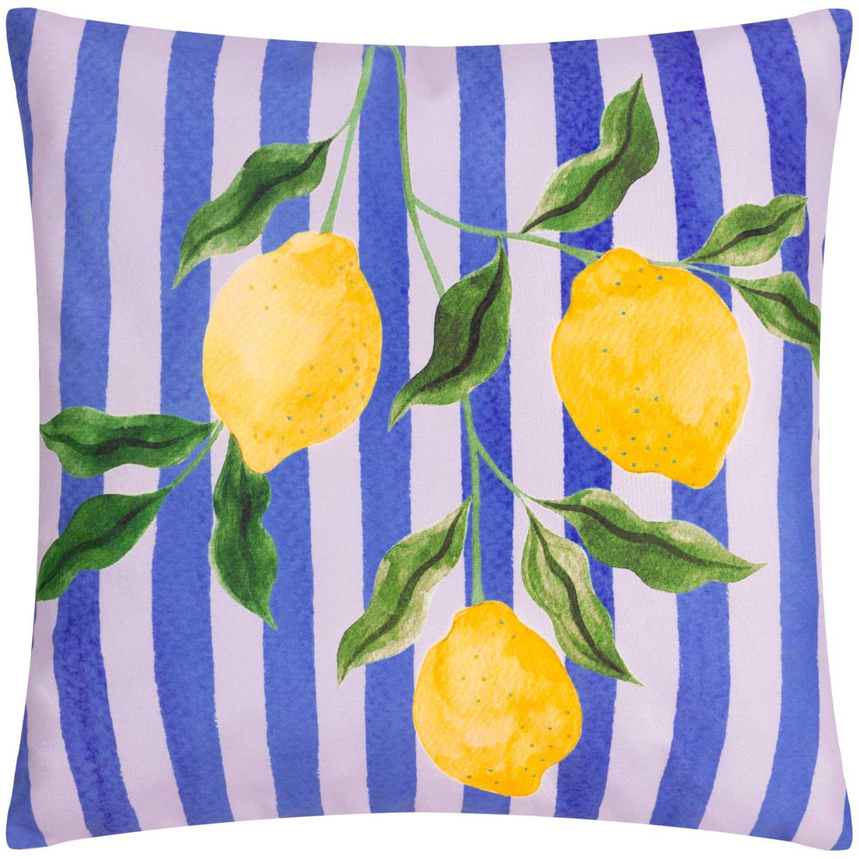 Lemons Outdoor Cushion Cover 17" x 17" (43cm x 43cm) by furn. 2