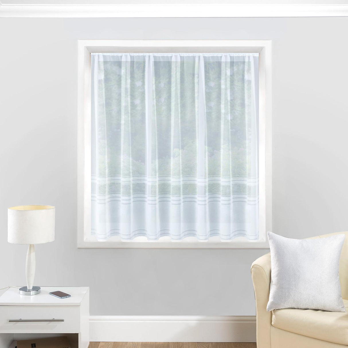 Hudson Pre-Cut Net Panel by Enhanced Living