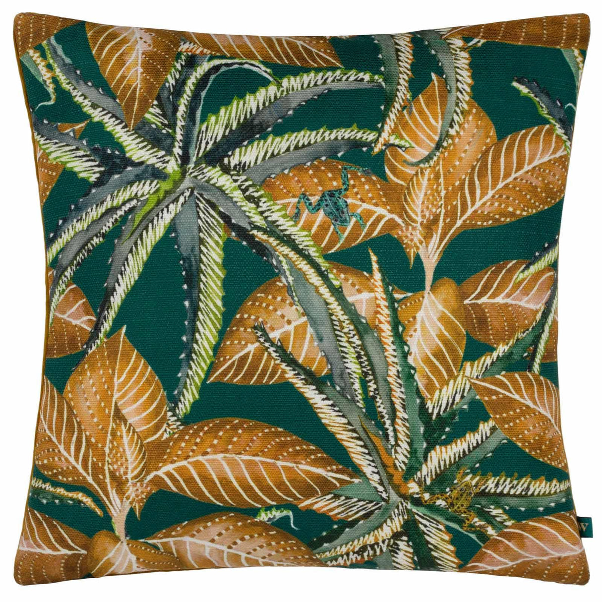 Ebon Wilds Jahi Cushion Cover 17" x 17" (43cm x 43cm) by Wylder 2