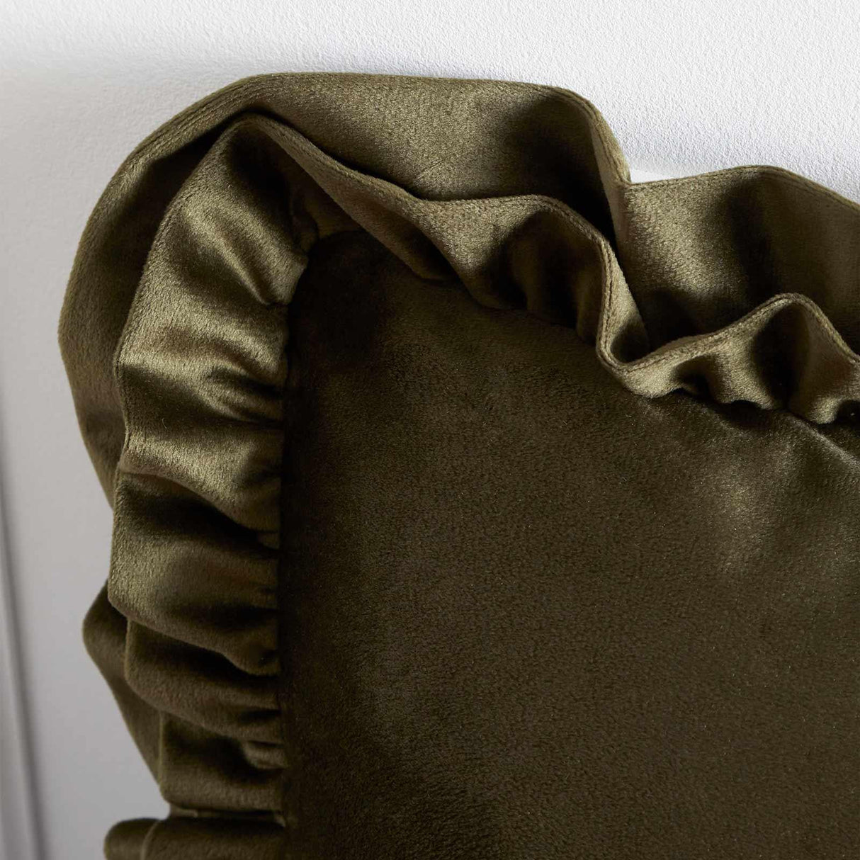 Catherine Lansfield So Soft Double Frill Filled Cushion 43cm x 43cm 23