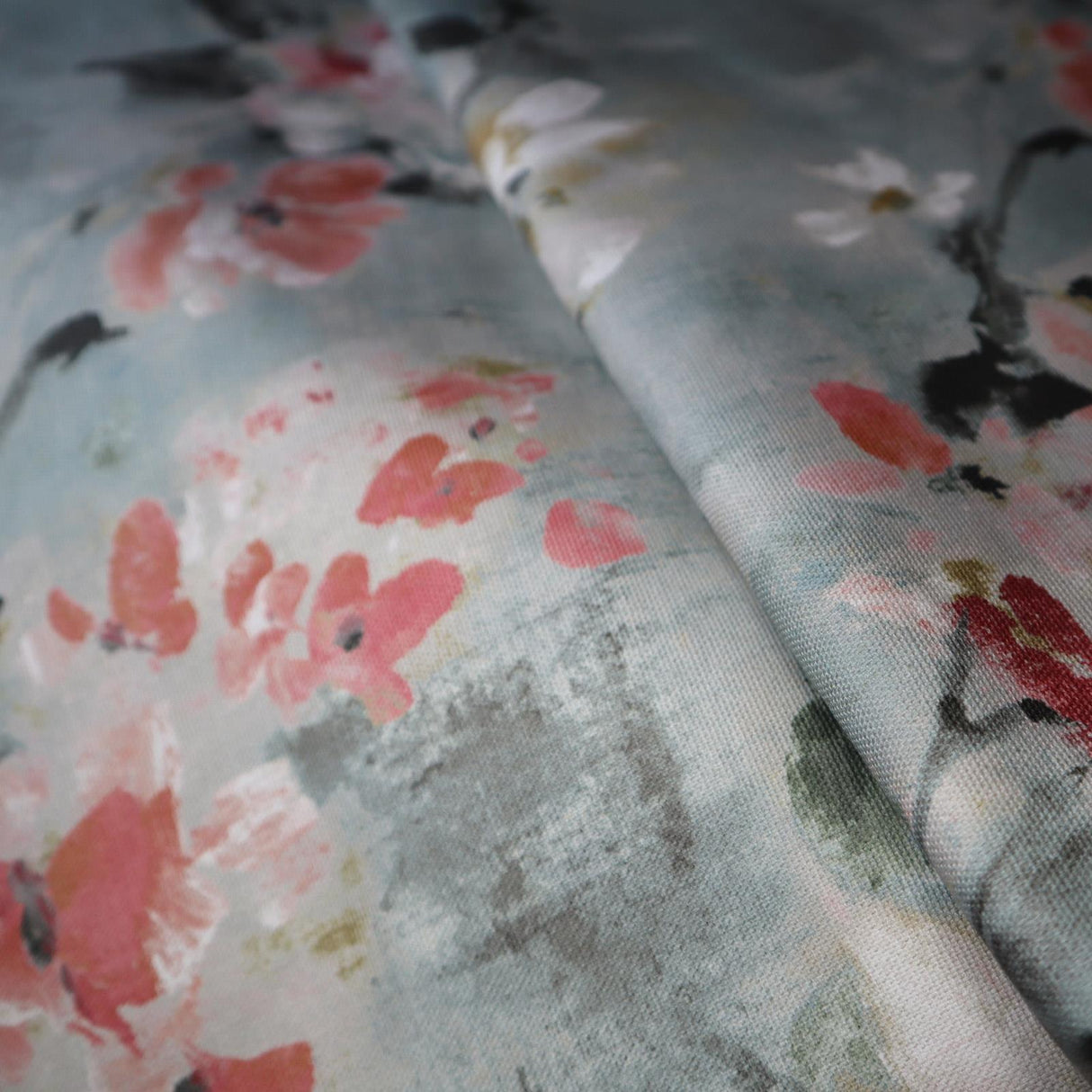 Hanami Coral Made To Measure Curtains by Style Furnishings