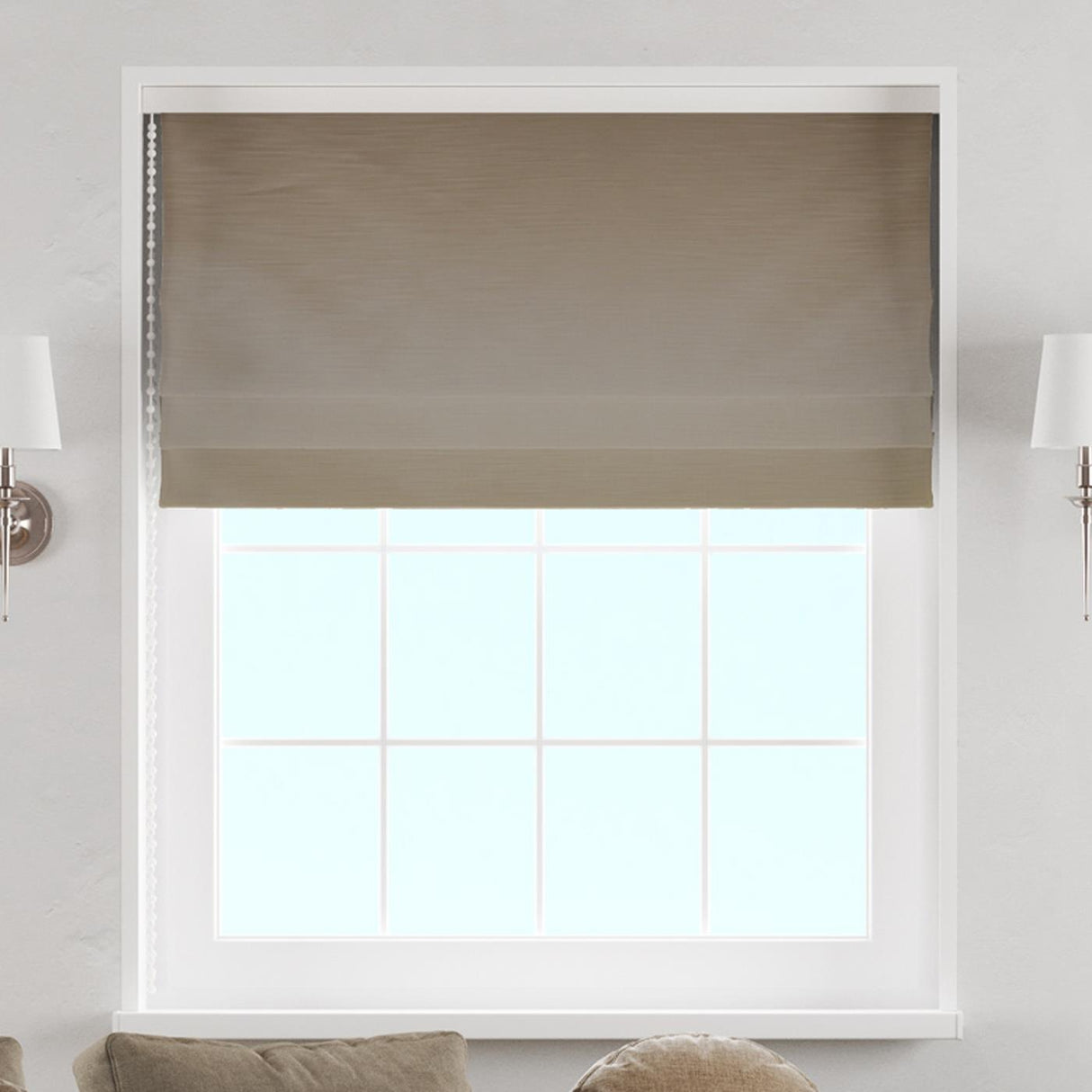 Lucida Antique Made To Measure Roman Blind by Style Furnishings