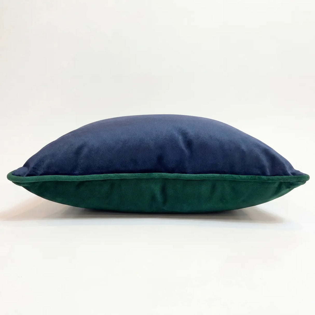 Piped Velvet Cushion Covers 17" x 17" 43x43cm 7