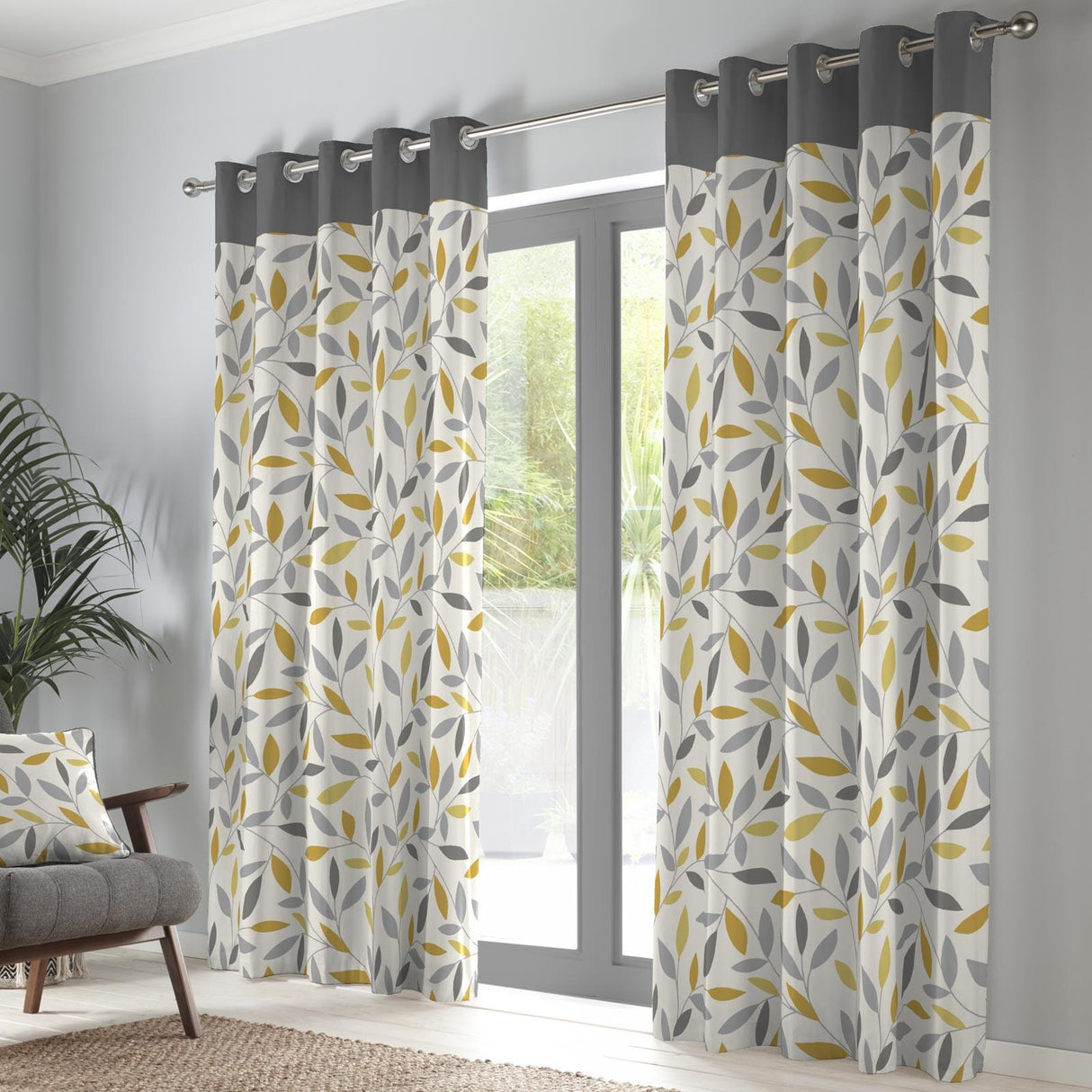 Beechwood Eyelet Curtains by Fusion
