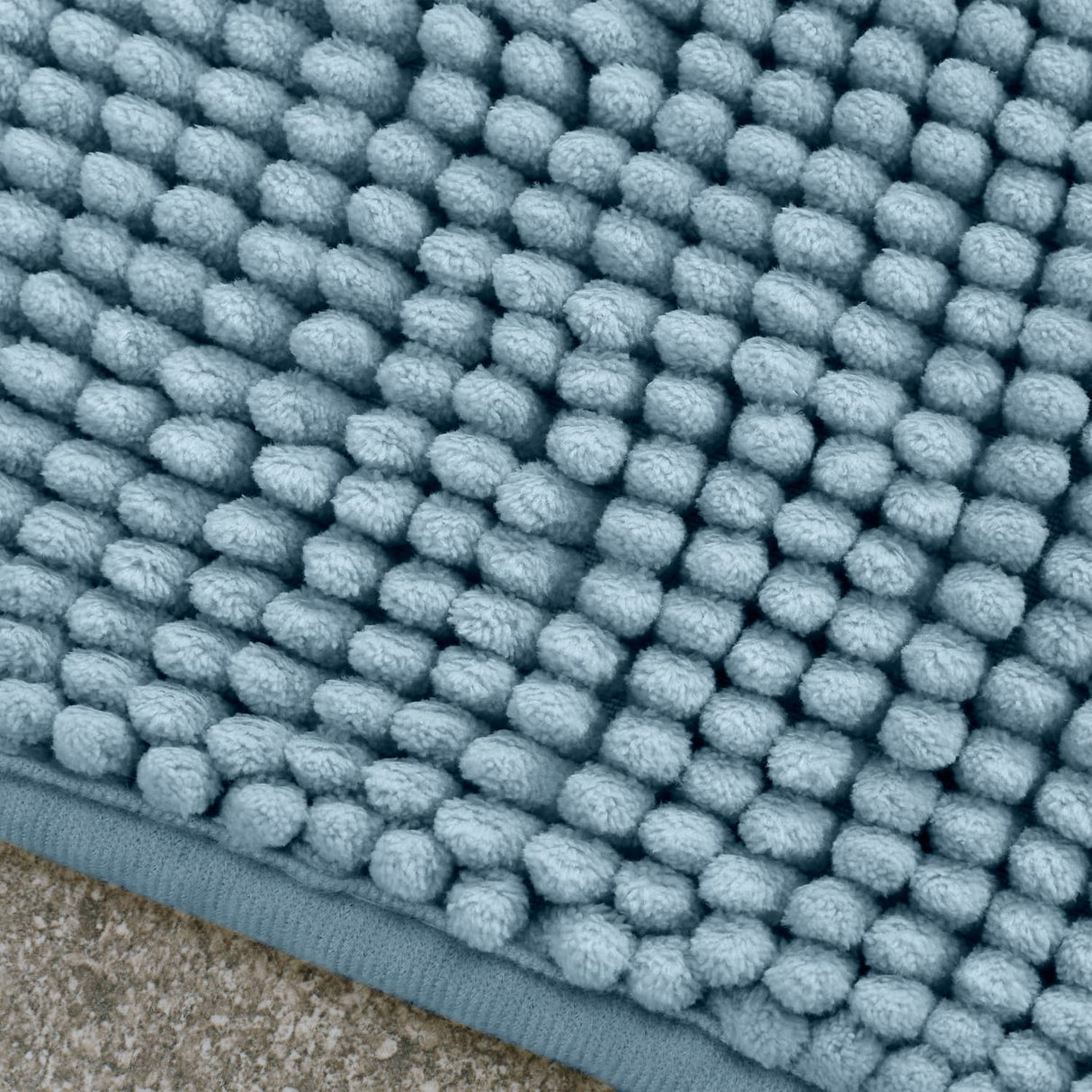 Catherine Lansfield Bobble Bath Mat 1200 GSM Cobalt Blue - Bobble Bath Mat Blue