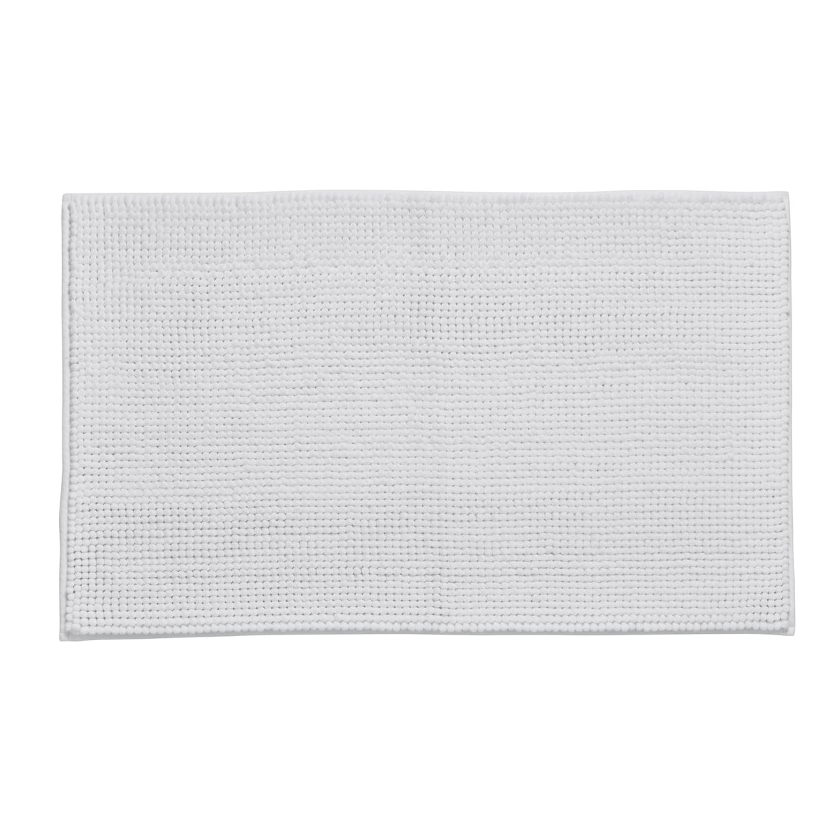 Catherine Lansfield Bobble Bath Mat 1200 GSM Cobalt Blue - Bobble White Bath Mat