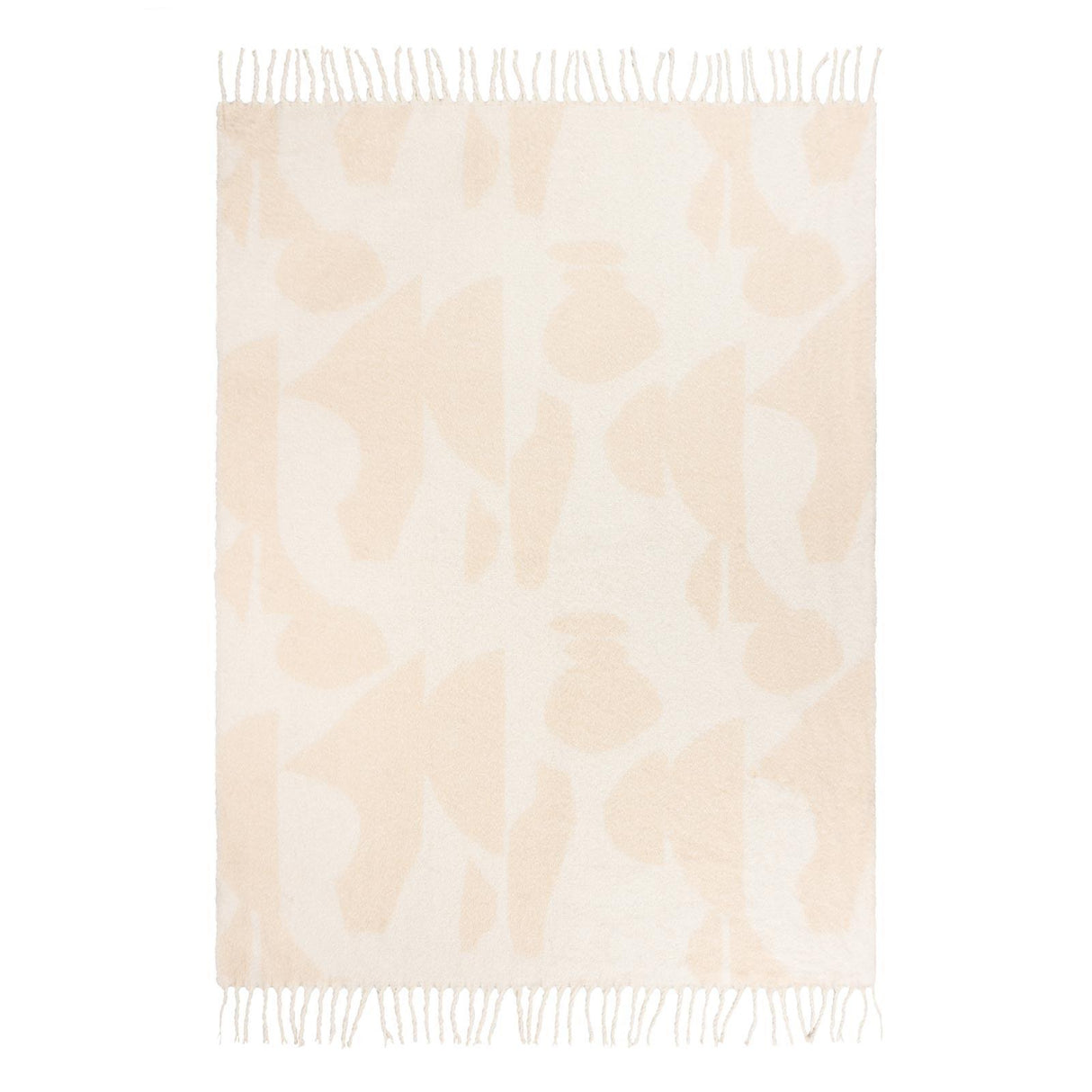 Meta Abstract Throw Blanket 130cm x 180cm by Wylder