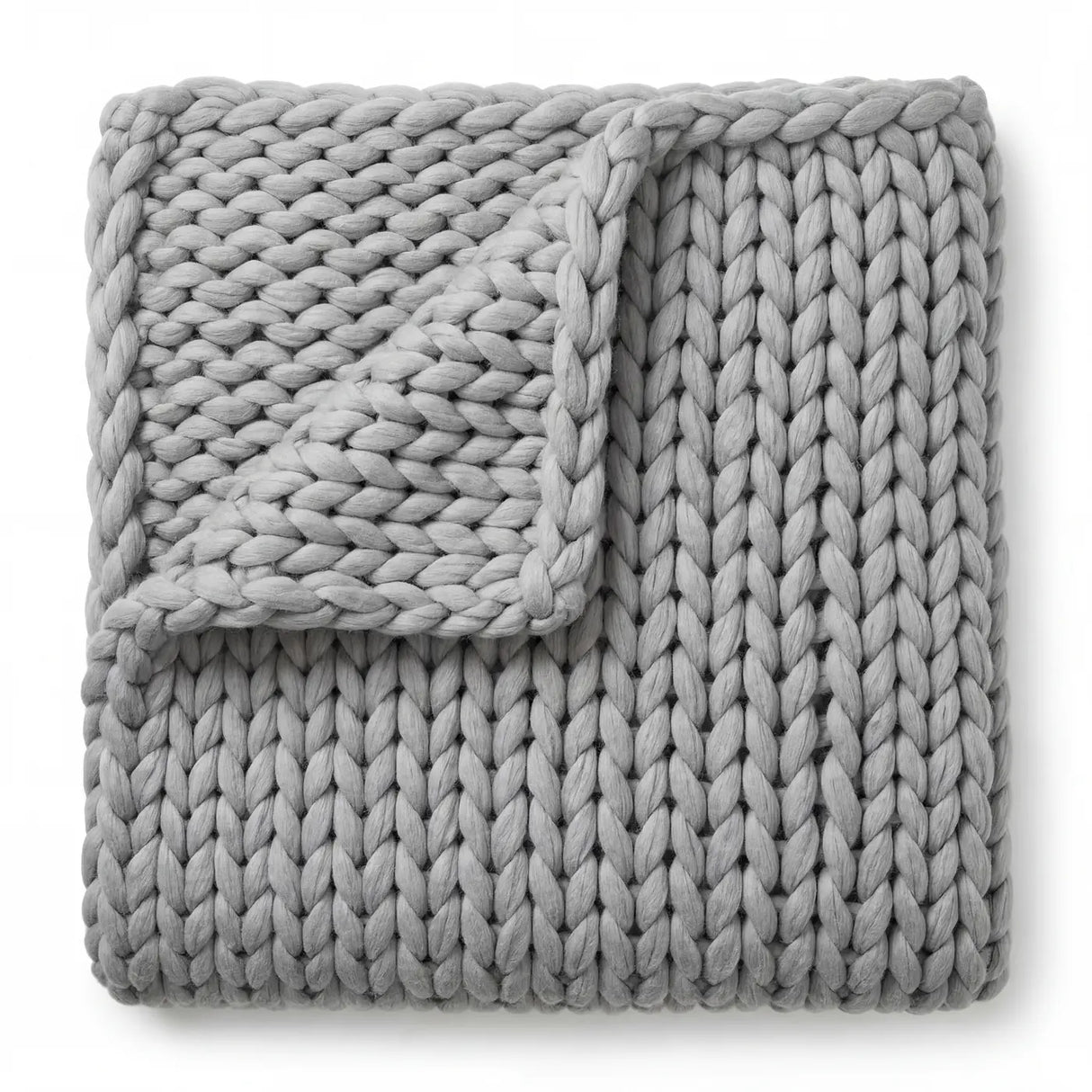Cable Knit Throw Blanket 127cm x 152cm 6