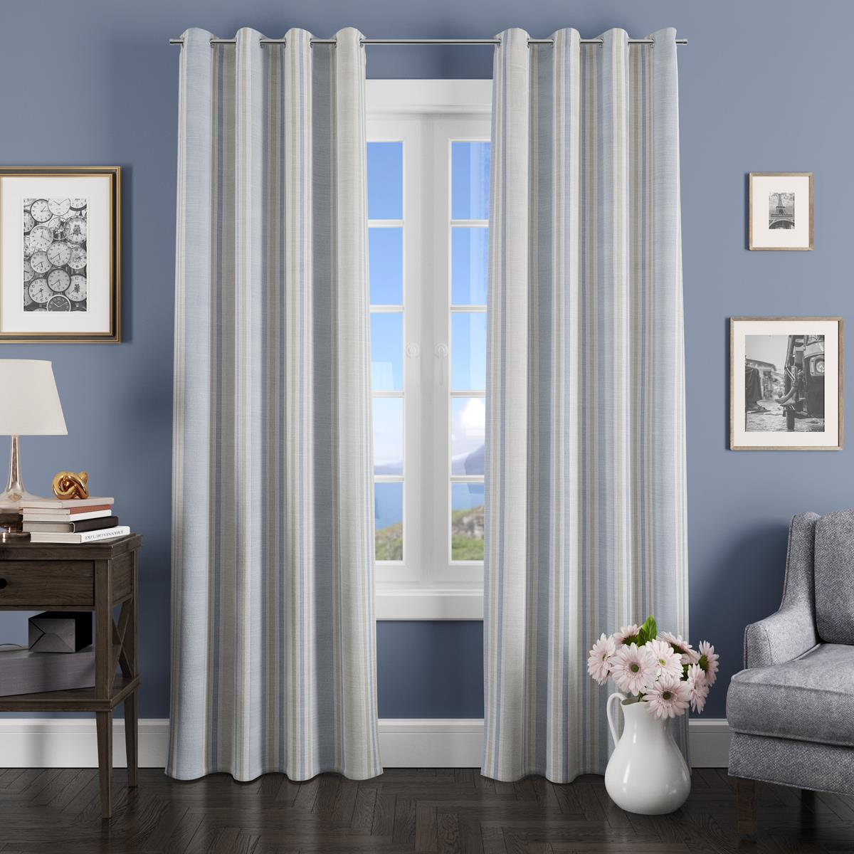 Calder Porcelain Made To Measure Curtains by Style Furnishings