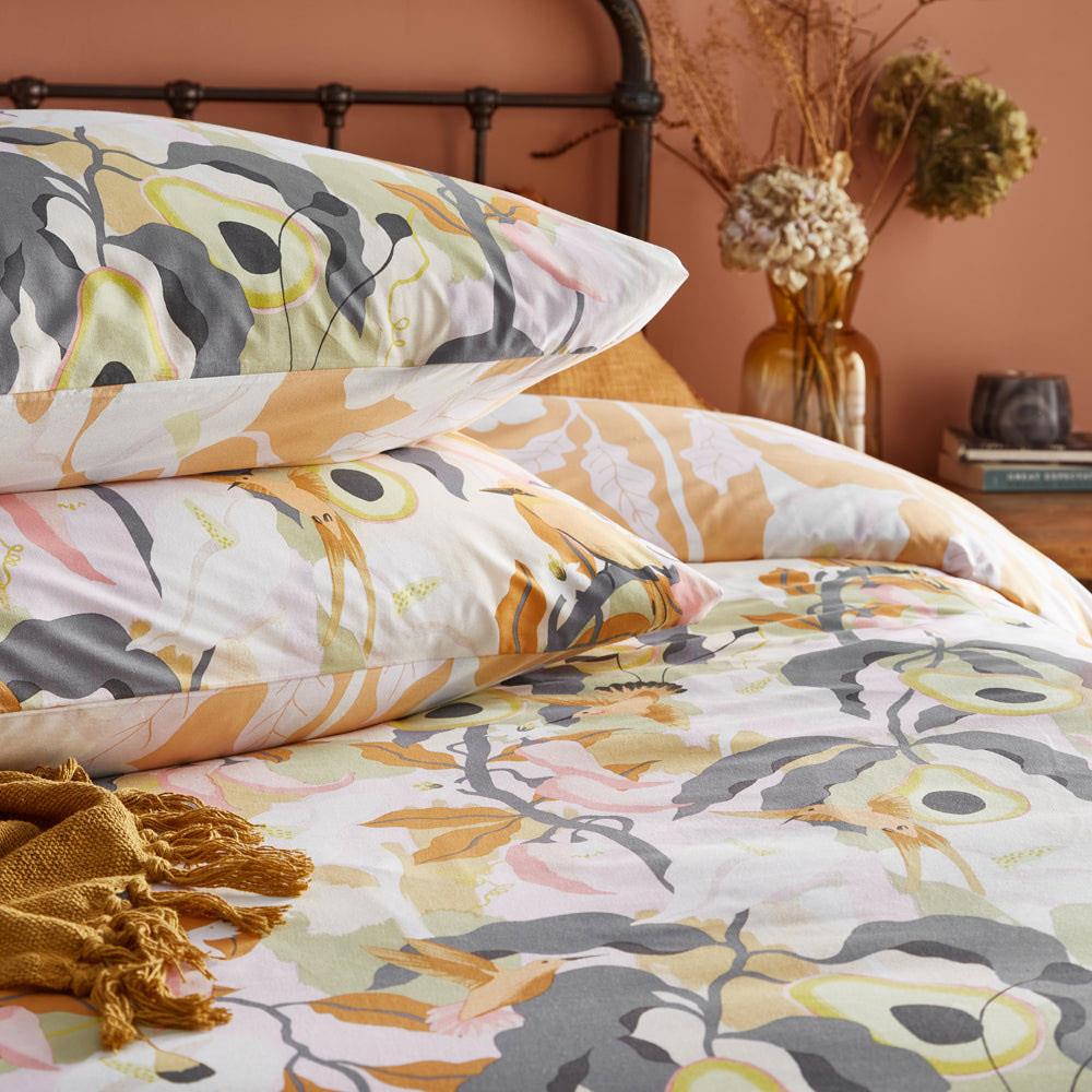 Huerta Tropical Mango Duvet Cover Set