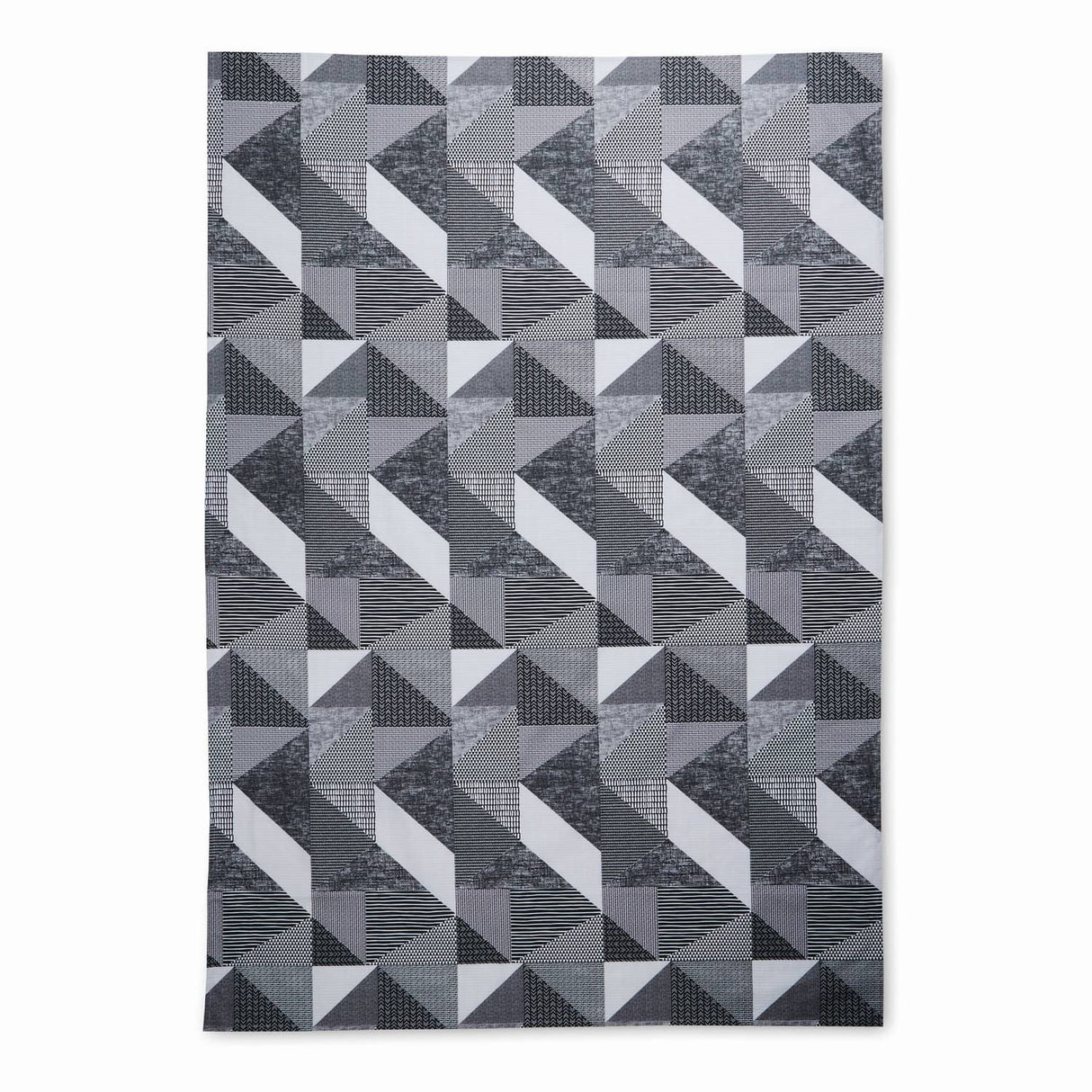 Catherine Lansfield Larsson Geo Geometric Grey Tablecloth - Larsson Geo Grey Table Cloth