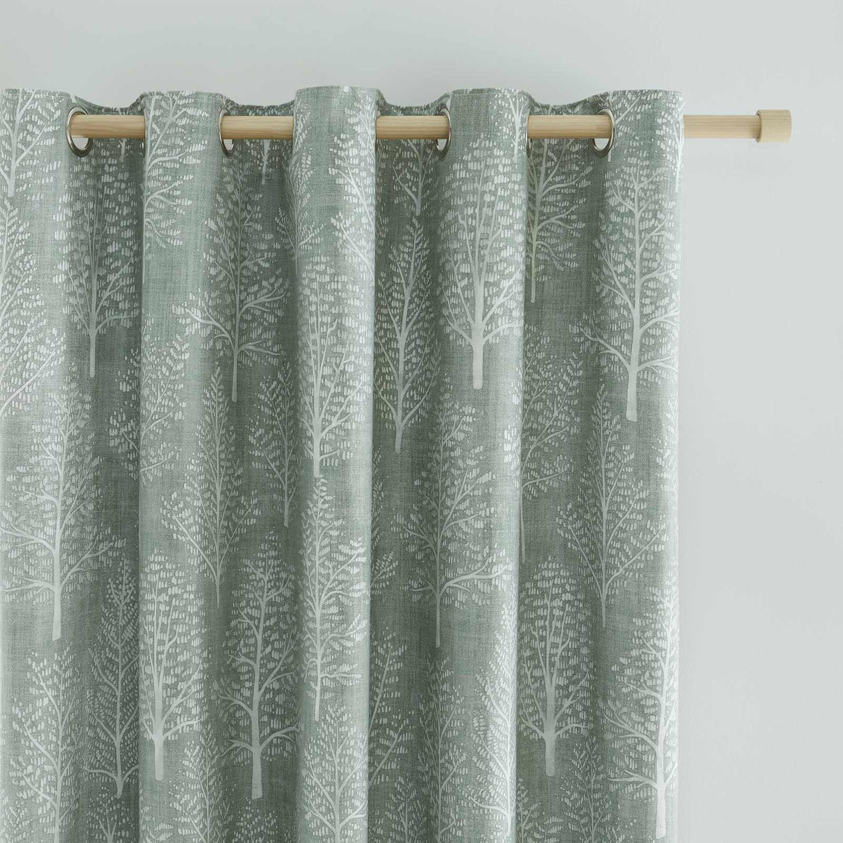 Alder Trees Eyelet Curtains by Catherine Lansfield