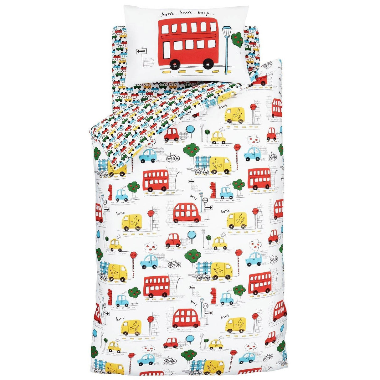 Transport Duvet Cover Set by Catherine Lansfield