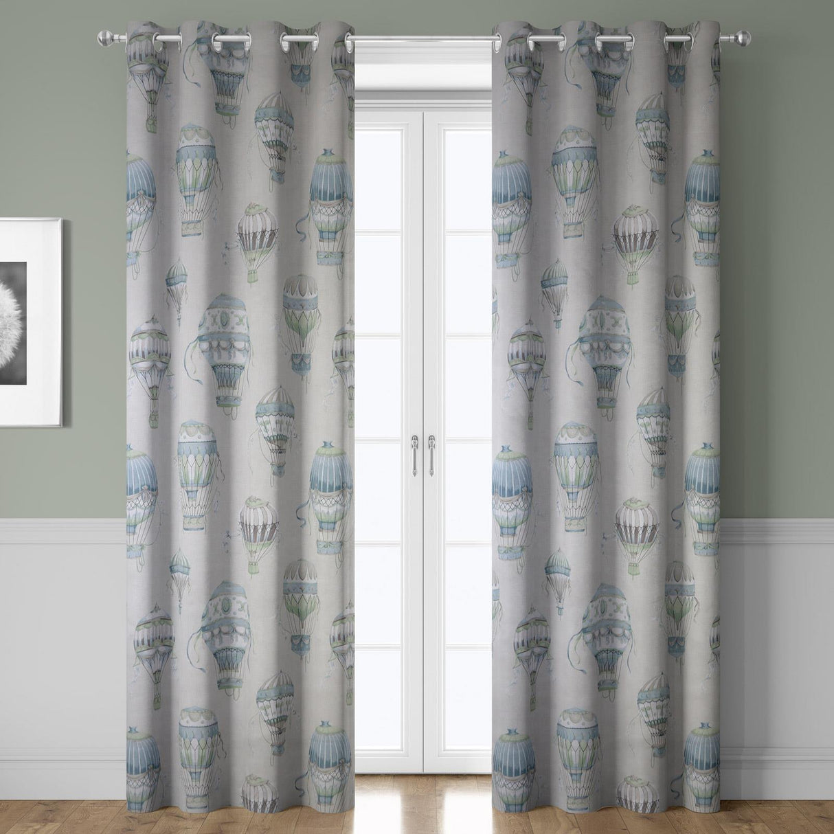 Balloons Antique Made To Measure Curtains by Style Furnishings