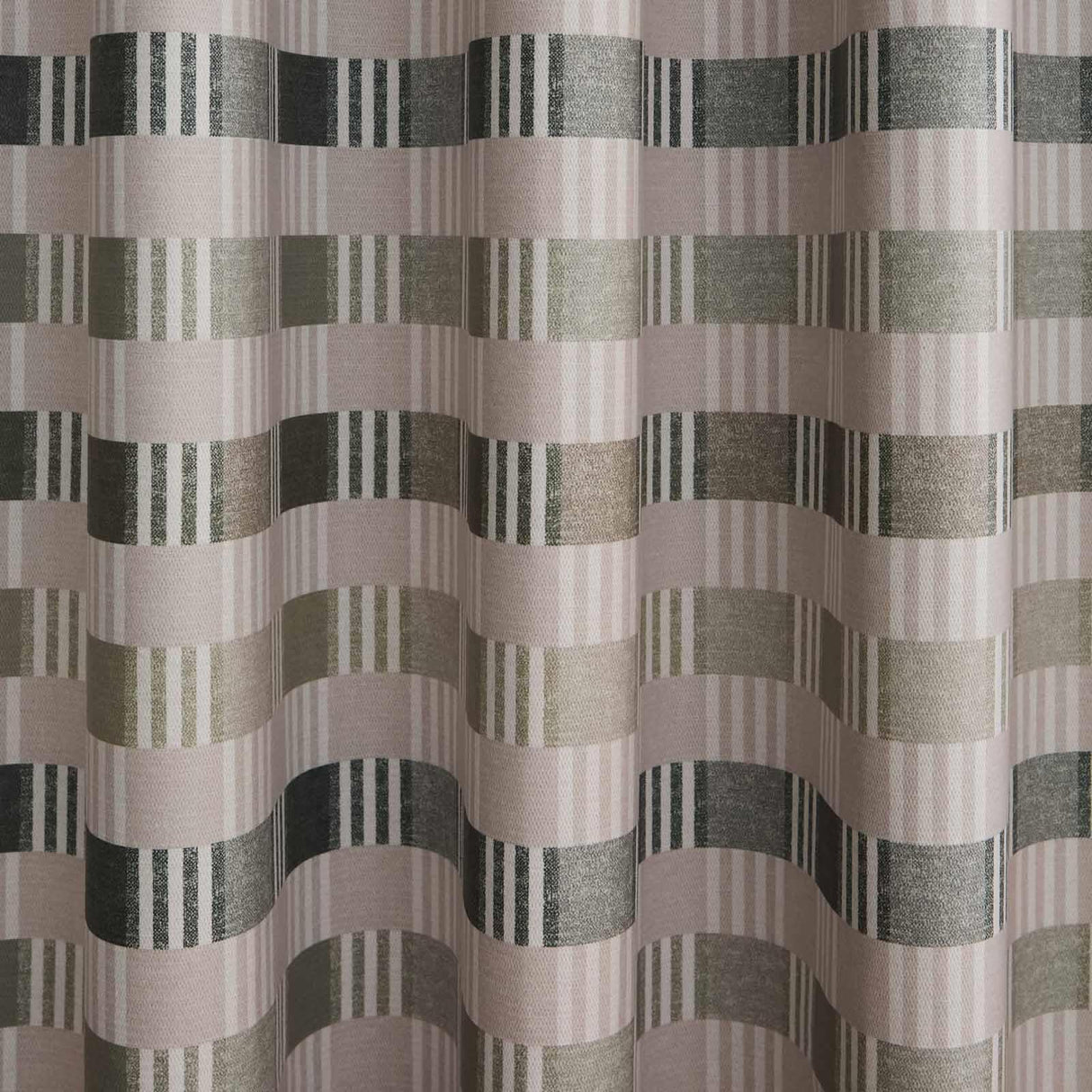 Wilson Check Blackout Eyelet Curtains by Catherine Lansfield