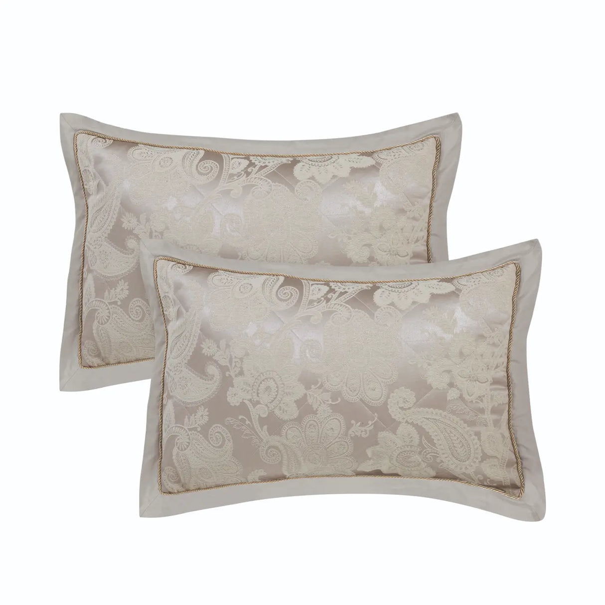 Catherine Lansfield Opulent Jacquard Pair of Pillowcases 3