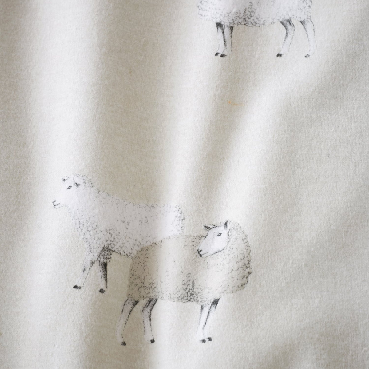 Catherine Lansfield Sheep Brushed Cotton Flannelette Duvet Cover Set - Brushed Sheep Duvet Set