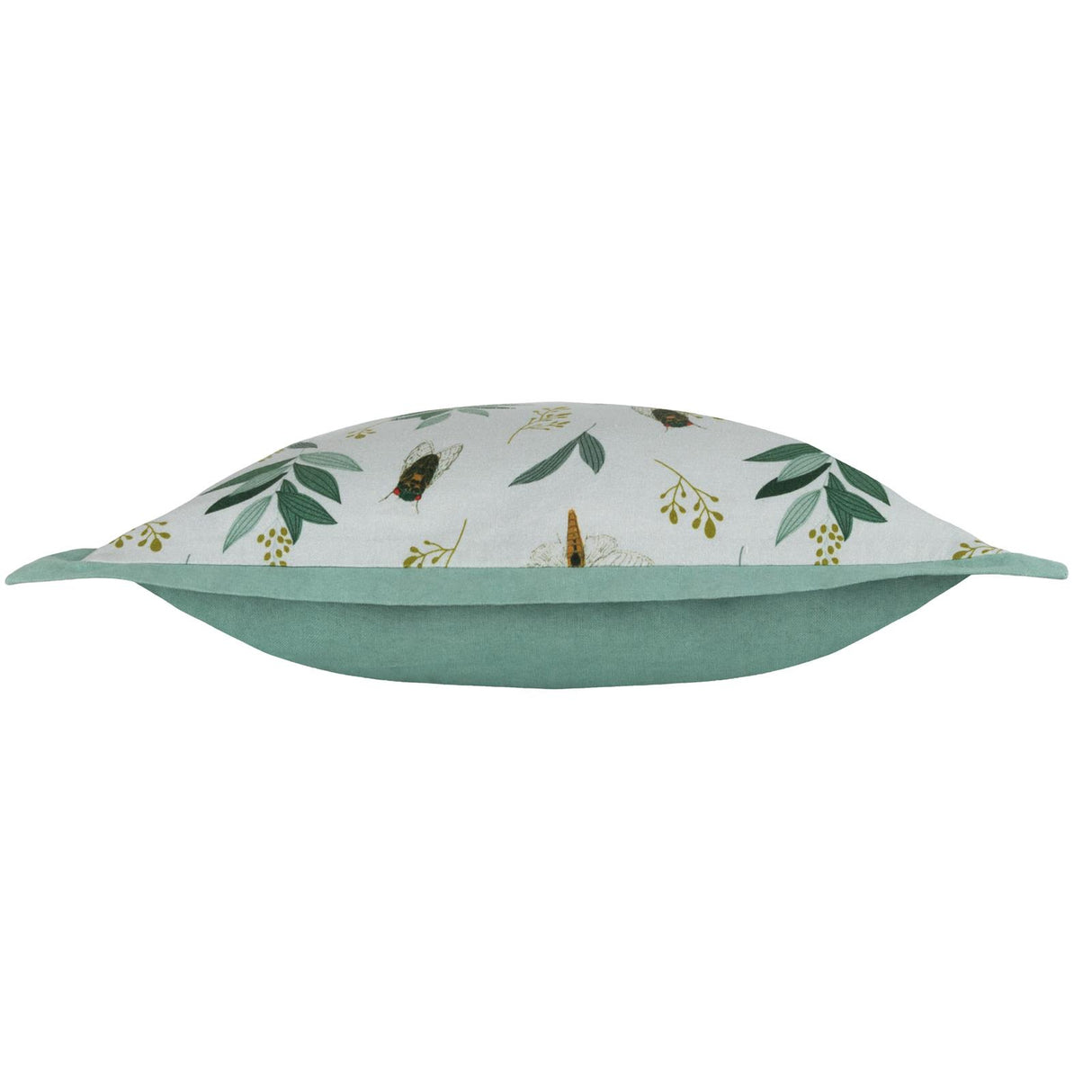 Lace Wing Sage Green Cushion Cover 20" x 20" by Wylder 5