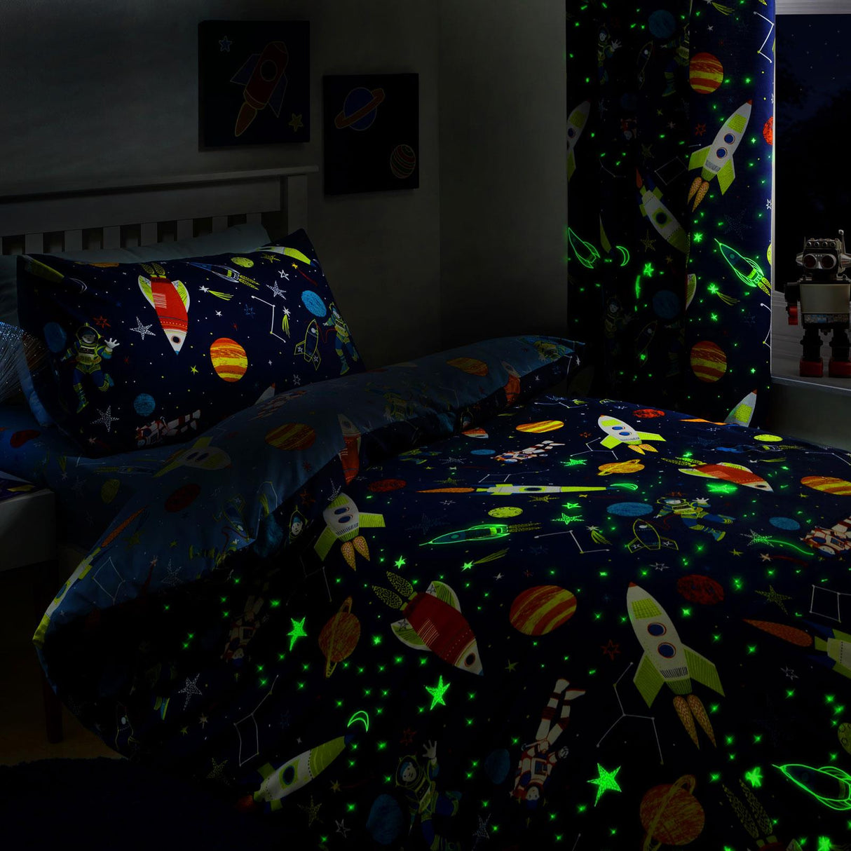 Supersonic Kids Duvet Cover Set by Bedlam