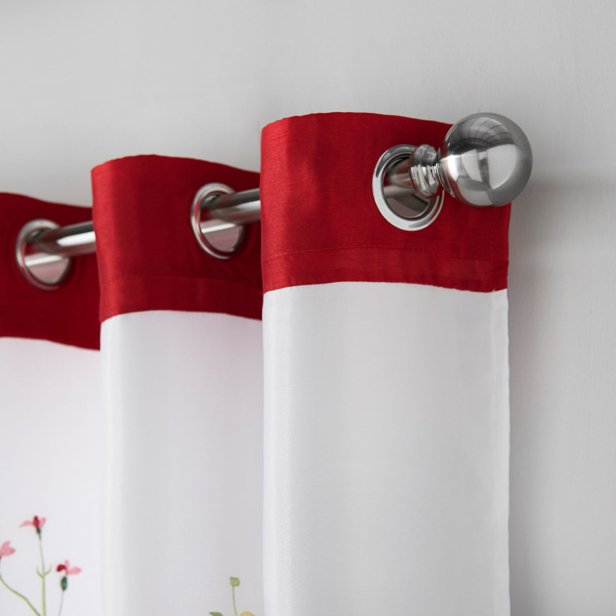 Springfield Eyelet Voile Curtains by Alan Symonds