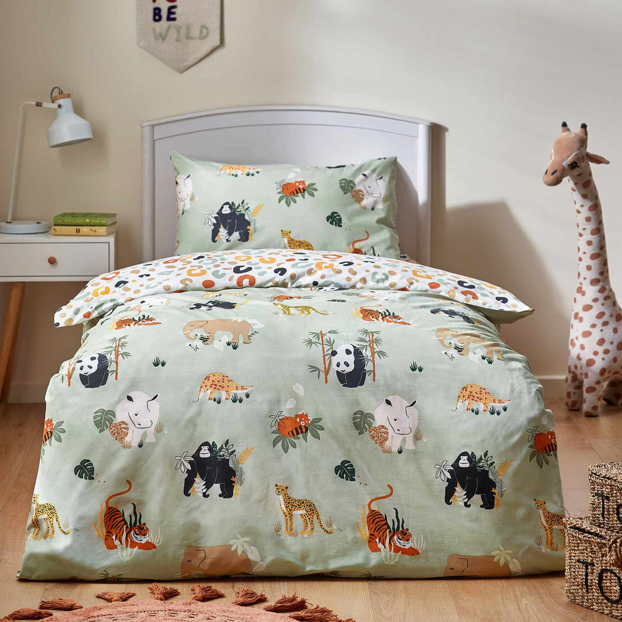 Wildlife Animal Duvet Cover Set by little furn.
