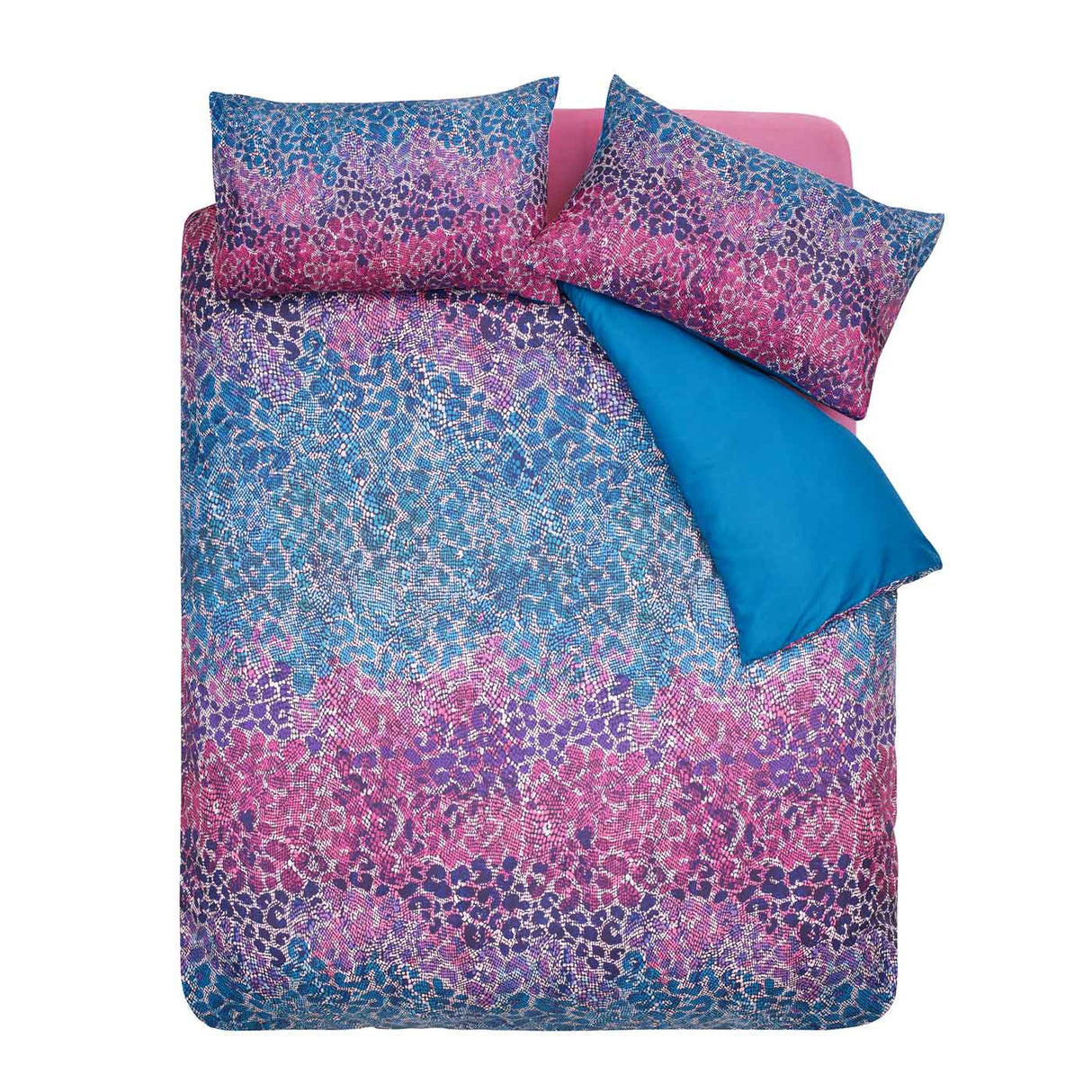 Satin Animal Print Duvet Cover Set by Catherine Lansfield