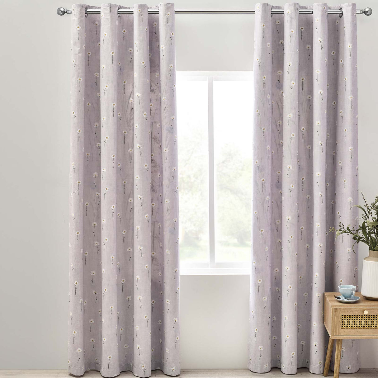 Grasmere Floral Eyelet Curtains by Catherine Lansfield