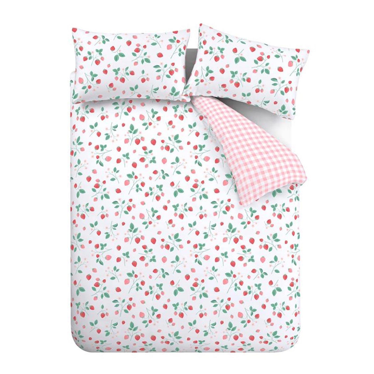 Strawberry Garden Duvet Cover Set