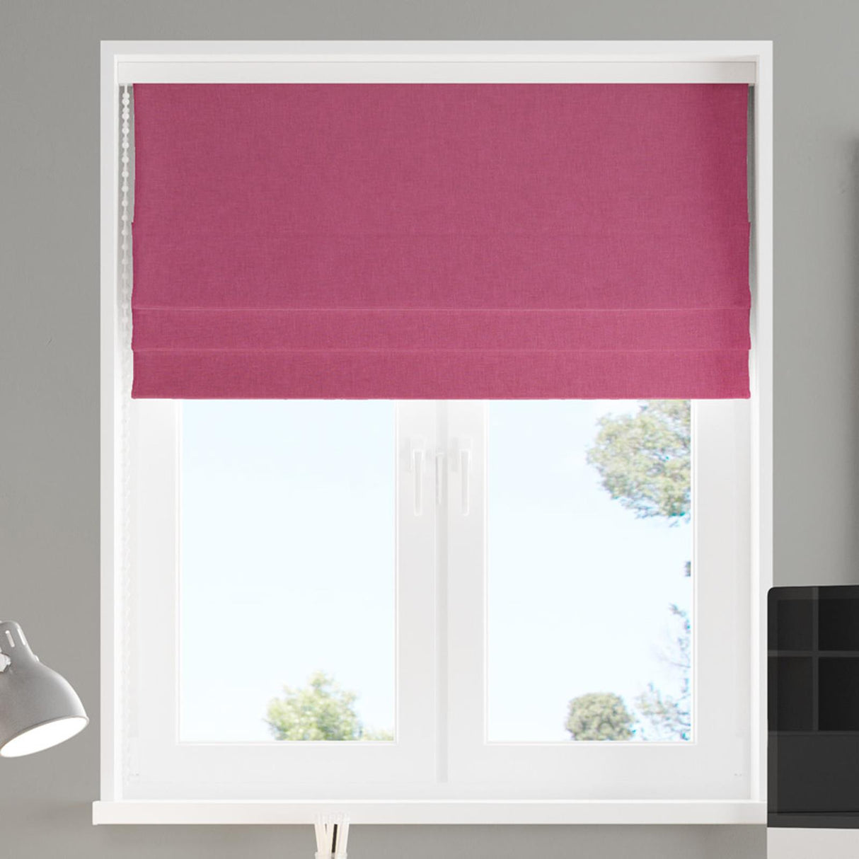 Ilaria Begonia Made To Measure Roman Blind by Style Furnishings
