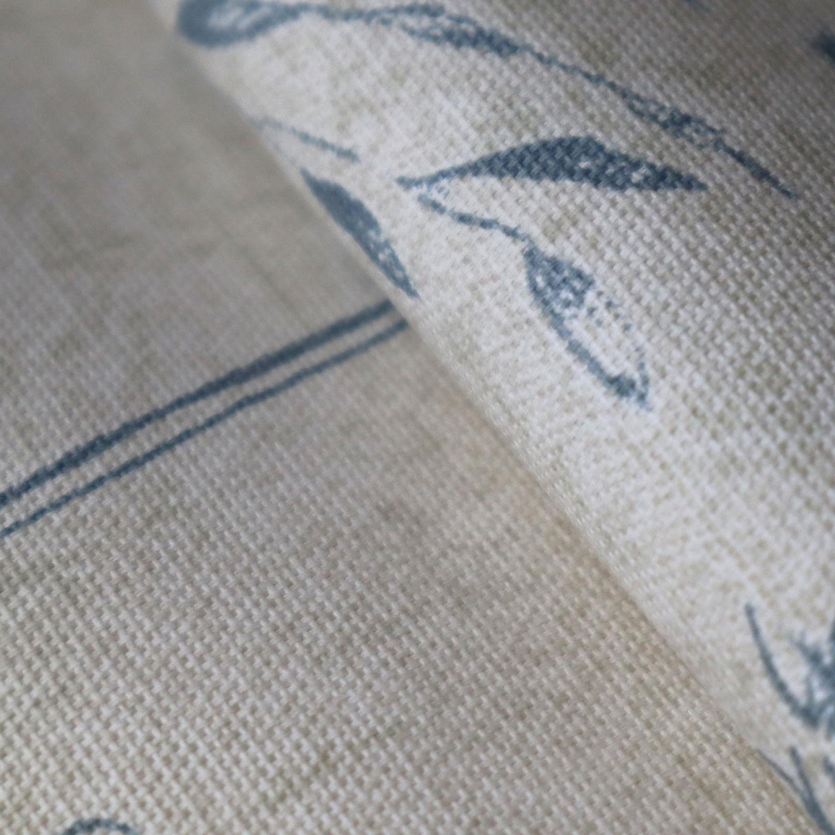 Chervil Blue Mist Made To Measure Roman Blind by Style Furnishings