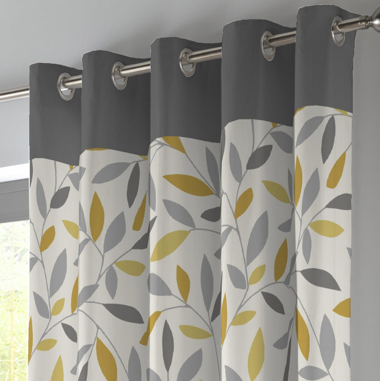 Beechwood Eyelet Curtains by Fusion