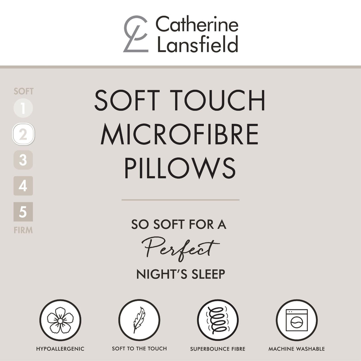 Catherine Lansfield Soft Touch Pillows 6