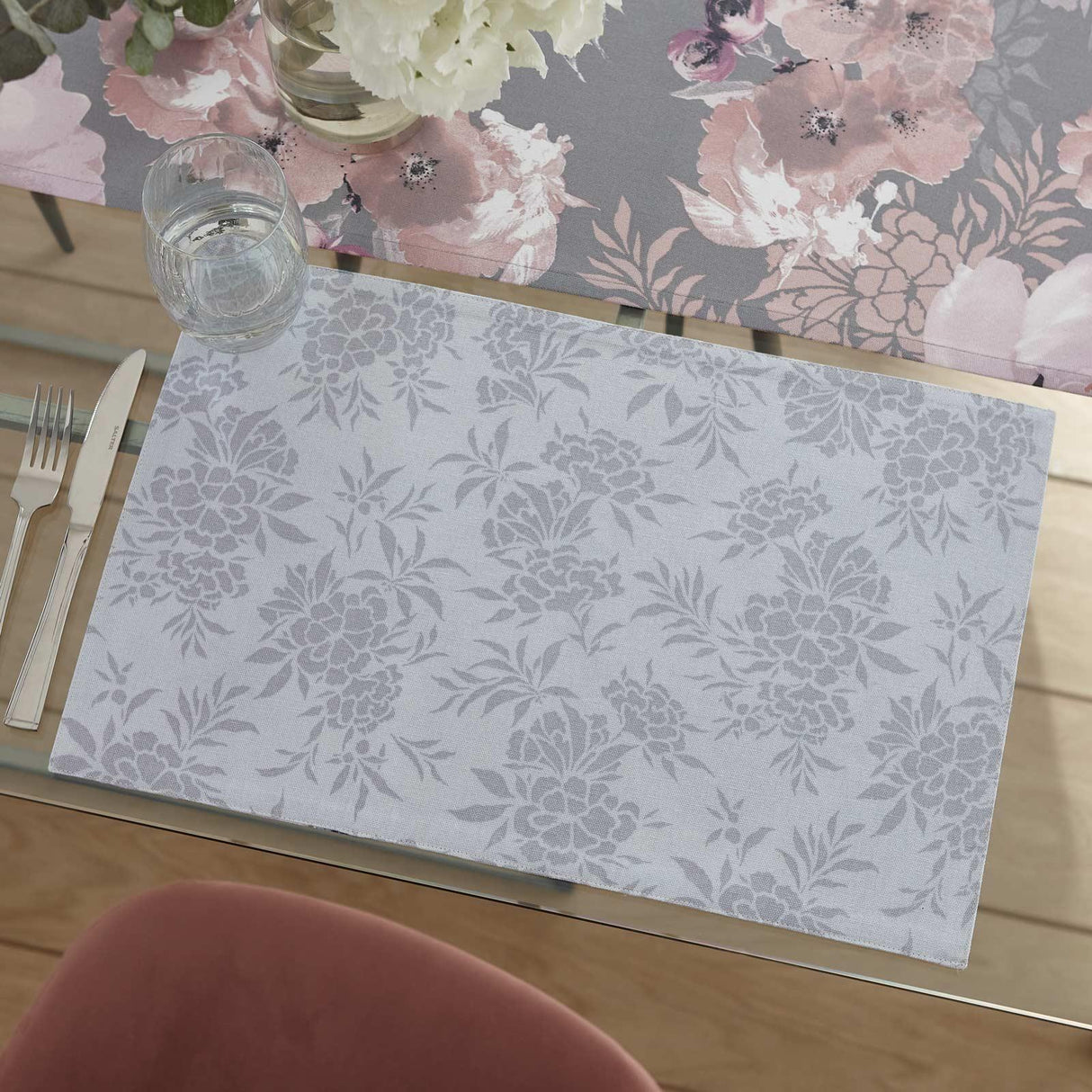 Dramatic Floral Kitchen Textiles Collection by Catherine Lansfield