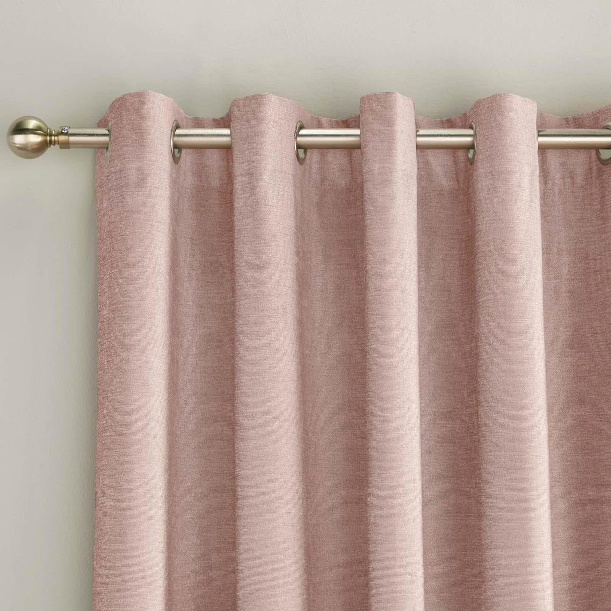 Savoy Chenille Blackout Eyelet Door Curtain by Enhanced Living