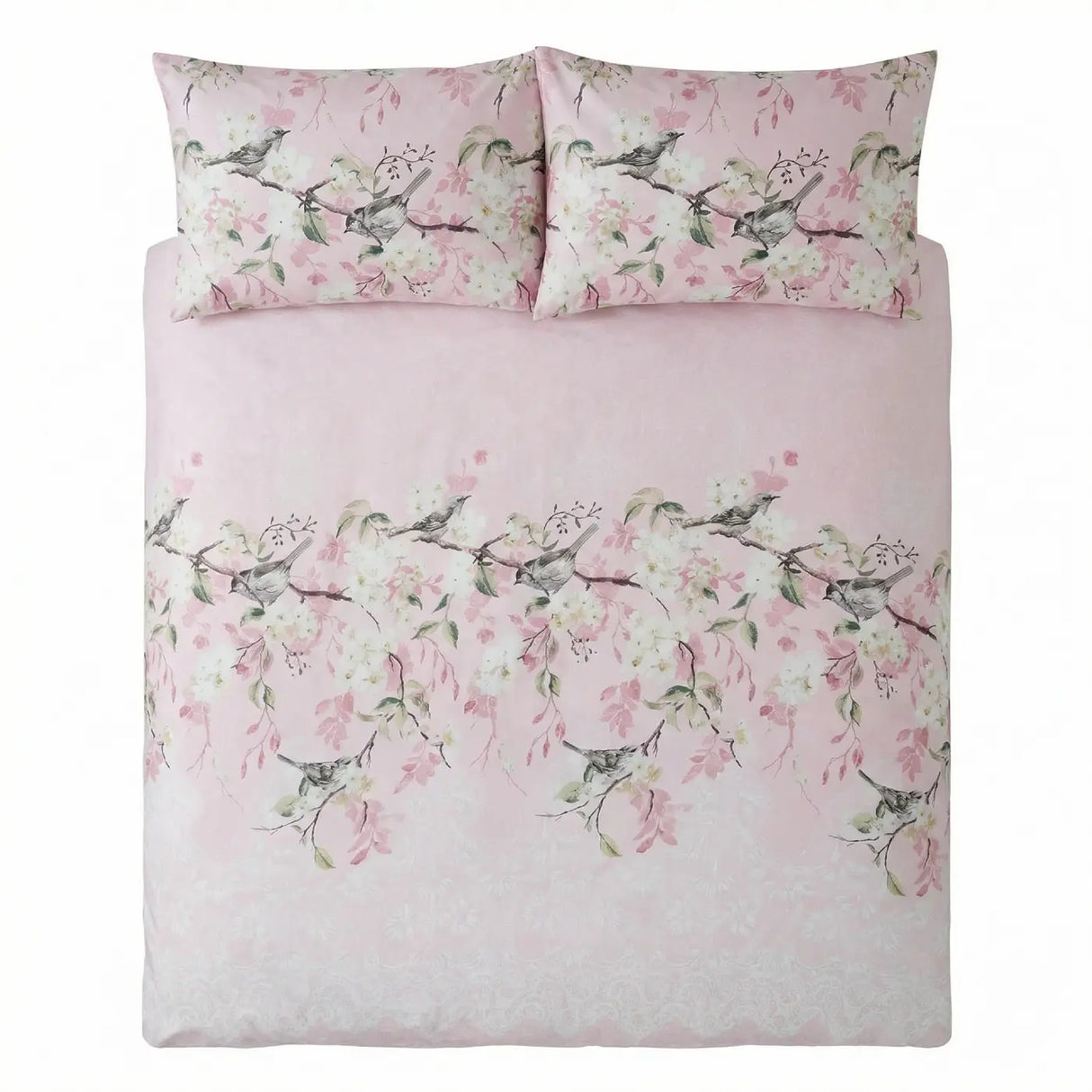 Eloise Floral Duvet Cover Set - Pink image 4