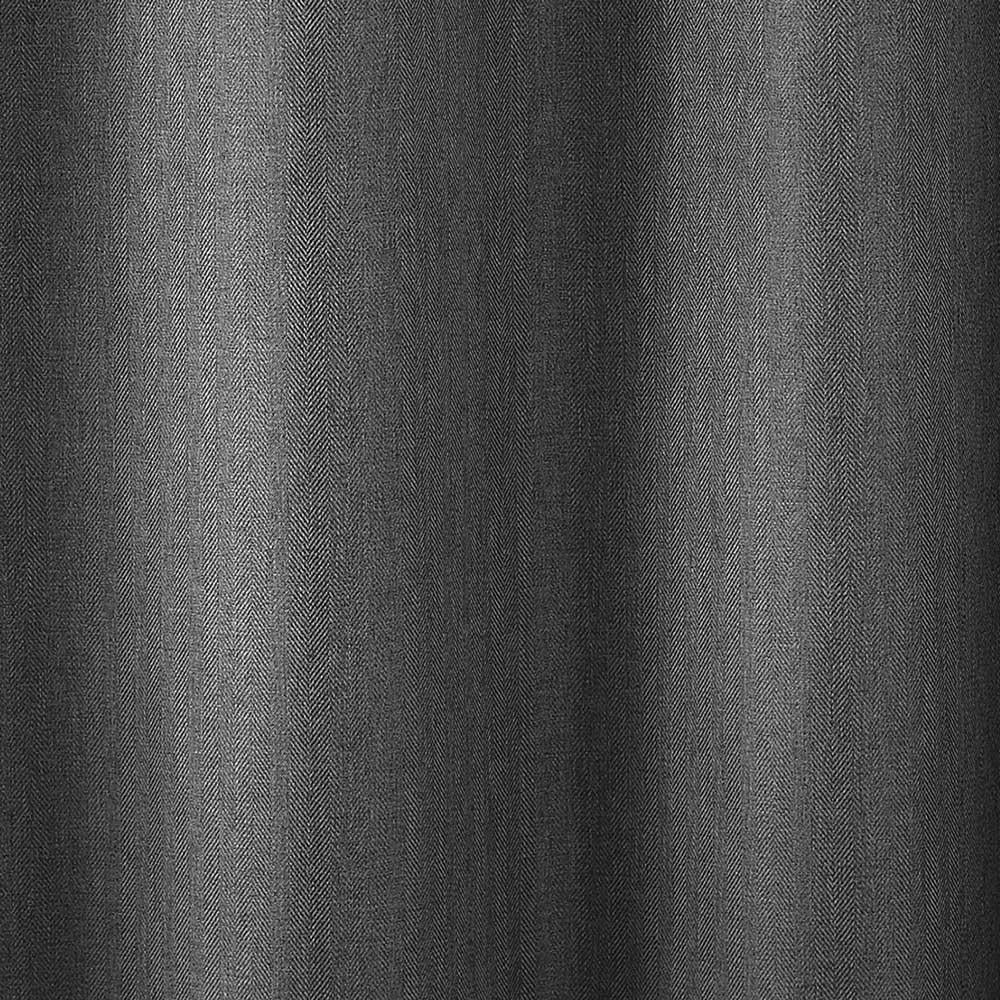 Moon Blackout Eyelet Curtains Grey 46" x 72" by furn.