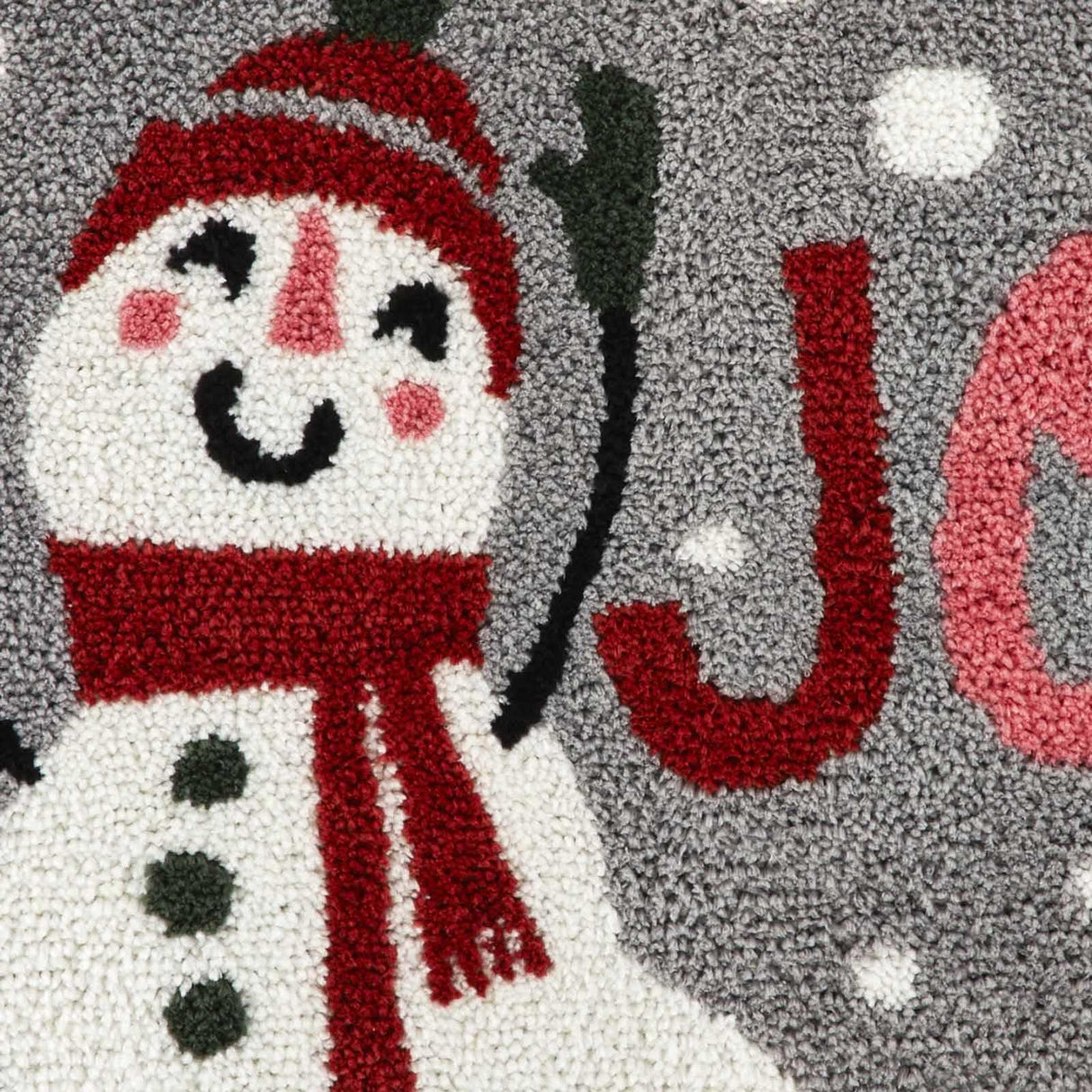 Christmas Snowman Bath Mat by Fusion