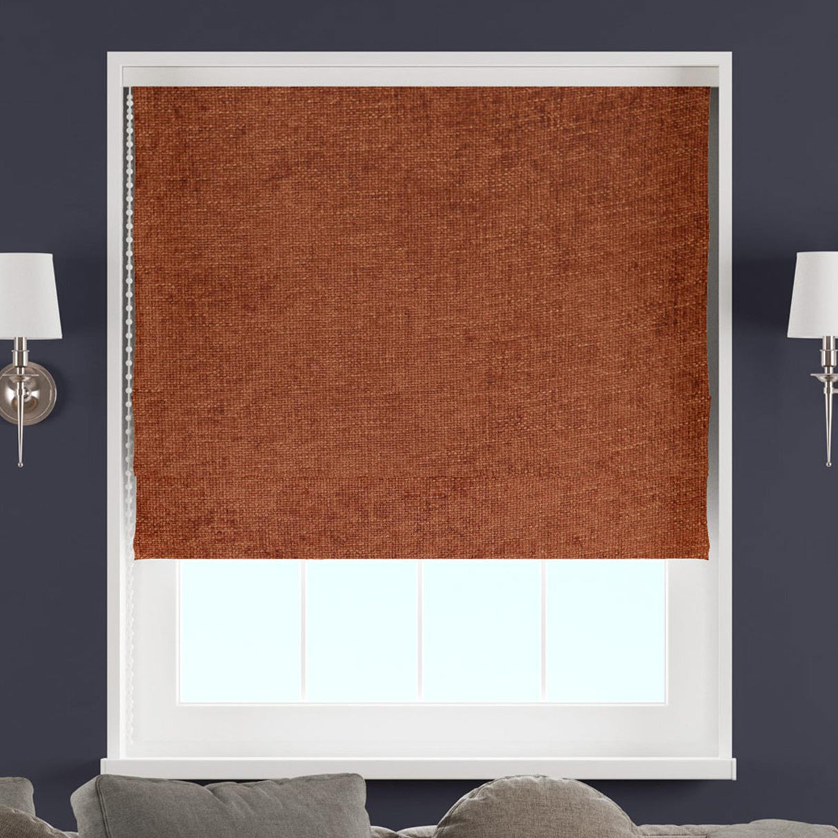 Arla Sunset Made To Measure Roman Blind by Style Furnishings