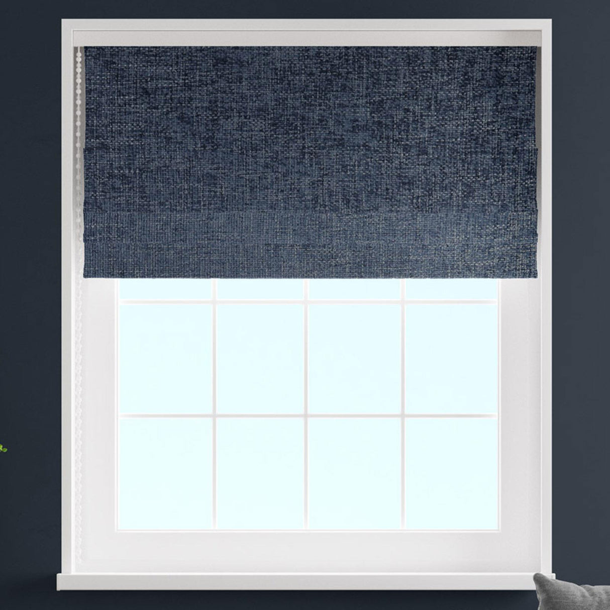 Arla Sapphire Made To Measure Roman Blind by Style Furnishings